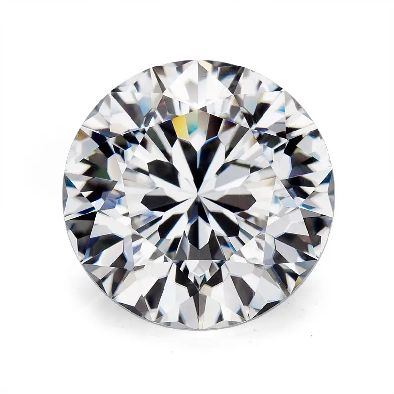 Kualitas Terbaik Moissanite Berlian D Warna FL GRA Potongan Longgar Moissanites 10 Karat