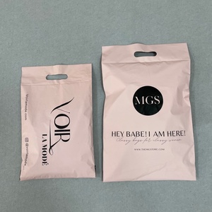 Bolsas de Correo Personalizadas Impresas en Negro, Impermeables, Resistentes a Desgarros, Autoadhesivas, de Plástico para Envíos, Bolsas de Embalaje para Compras, Bolsas de Correo Portátiles - Product Image 6