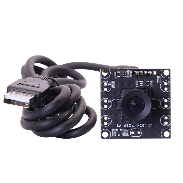 Zhongwei Aoke 1MP 1054 3mm 80Degree Distortionless Full HD CMOS Sensor M12 Mounting USB2.0 UVC Protocol Free Drive Camera Module