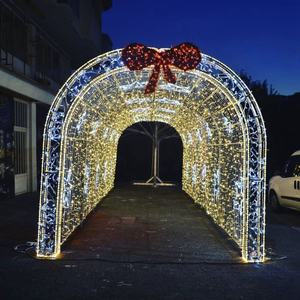 <span class=keywords><strong>Obbo</strong></span> 2024ไฟอุโมงค์แบบโค้ง LED ไฟสำหรับเดินผ่านเทศกาลฤดูใบไม้ผลิปีใหม่มีดีไซน์ตามต้องการ - Product Image 4