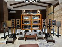 Amplifier Tabung Vakum 300B Bingkai Kayu Retro Audiophile HiFi Terintegrasi Ideal untuk Ruang Mendengarkan di Rumah & Kedai Kopi Eropa