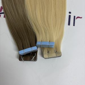 Il prezzo all'ingrosso della fabbrica del Vietnam 100% il nastro di capelli umani della cuticola dei capelli ha allineato il nastro grezzo vergine nelle estensioni dei capelli - Product Image 3
