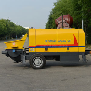 Brand New <b>Concrete</b> Line Pump 30-60cbm/hr diesel <b>Concrete</b> Trailer Pump Mobile Mixing <b>Concrete</b> Pumping <b>Machine</b> with Pipeline - Product Image 5