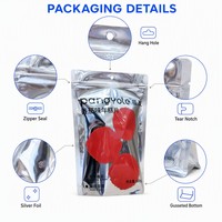 Sachets refermables à fermeture éclair imprimés numériquement pour l'emballage de fruits secs et de snacks, personnalisables