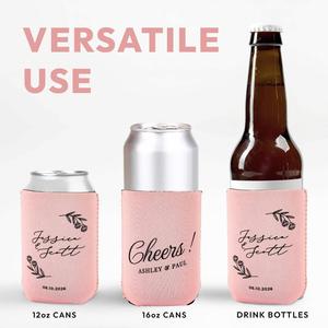 Refroidisseur de canettes personnalisé pour mariage, Refroidisseur de canettes personnalisé pour mariage avec motif animal de compagnie, Refroidisseur de canettes - Product Image 3