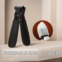 Coupe-ongles portable pas cher pour ongles épais, coupe-cuticules et éliminateur de callosités, kit de manucure et pédicure multifonctionnel