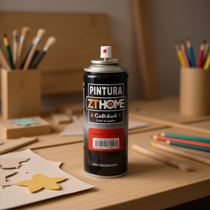 ZTHOME Spray Paint 200ML ORO Color Craft Supplies - Product Image 2