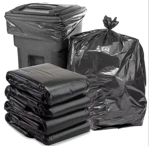 OEM/ODM Customized Recycled Environmental Protection Recyclable PE Heavy Duty Contractor Waterproof Trash Bag On Rolls