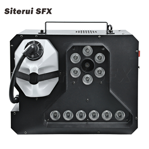 Máquina de Humo SITERUI FX Stage Smoke Column 1500W <span class=keywords><strong>4</strong></span>&1w LED con DMX+LCD + Control Remoto Inalámbrico para Bodas y DJ - Product Image 1