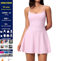 Combinaison de sport personnalisée haute résistance pour femme, respirante, avec dos croisé, idéale pour le yoga, le fitness et le pickleball