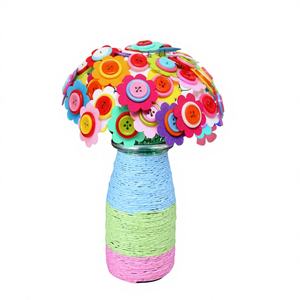 Kit de Manualidades de Costura para Niños, Diseño 2023, Flores de Fieltro DIY, Decoración Duradera para el Año Nuevo Chino - Product Image 1