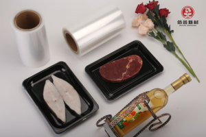Forme flexible de qualité alimentaire <span class=keywords><strong>Film</strong></span> d'emballage souple personnalisé <span class=keywords><strong>Film</strong></span> de <span class=keywords><strong>peau</strong></span> en rouleau de plastique - Product Image 4