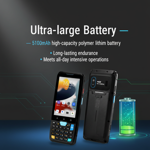 Escáner de Código de Barras PDA 1D 2D, Lector de Códigos QR, CE FCC RoHS IP67, Terminal 4G Wi-Fi Bluetooth NFC para Recopilación de Datos en Fábricas y Talleres - Product Image 5