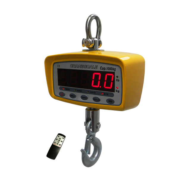 HK-SP Accurate Digital Crane Scale 300kg Wireless Remote Control Electronic Scale Aluminum Material
