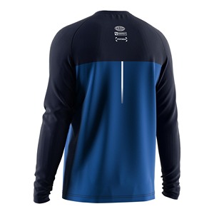 T-shirt a Maniche Lunghe da Uomo con Tessuto Elasticizzato in <span class=keywords><strong>4</strong></span> Direzioni Vestibilità Atletica e Nome e Motivo Personalizzati per Allenamento in Palestra - Product Image 6