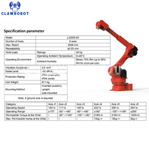 CLAWROBOT 45kg Payload 6 Axis Handling Robot for Loading Unloading Material Transfer Warehouse Transfer Loading Unloading - Product Image 3
