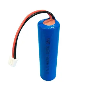 HOWELL BIS approved 18650 lithium ion cell 3.7V 1800mah 2000mah 2200mah battery for emergency led bulb