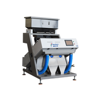 Fabriekslevering 1 Chute Ccd Kleur Sorteerder Gedroogd Fruit Rozijnen Zaden Hennep Rijst Tarwe Optische Sorteermachine