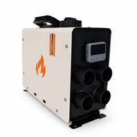 Chauffage au diesel FOYIN pour stationnement 12V/24V universel pour voiture/camion/caravane/camping-car/van, rétrofit/amélioration avec télécommande numérique LCD