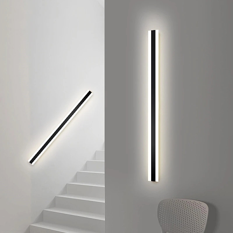 Lampada Da Parete LED Per Esterni 40-120 Cm - IP65 Impermeabile, Alluminio, Luce Calda 3000K