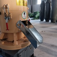 Machine à fabriquer des granulés d'herbe, ligne de production de granulés de bois biomasse/fournisseur de machine à granulés biomasse à matrice annulaire
