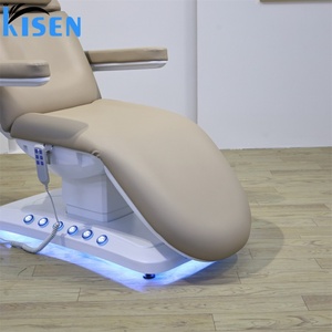 KISEN Luxurious Electric Beauty Bed Eyelash Beauty Massage Bed Salon Massage Couch Medical Beauty Facial Bed With 3 Motors - Product Image 2