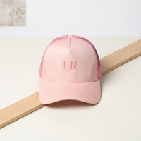 Gorra Trucker de Malla con Logotipo Personalizado, Parte Delantera de Nylon, Parte Trasera de Malla Transpirable, Gorra de Béisbol para Mujeres y Niñas, Gorra para el Sol de Uso Diario