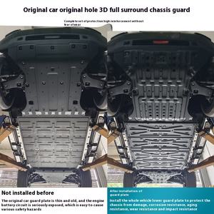 แผ่นกันกระแทกใ<span class=keywords><strong>ต</strong></span>้ท้องรถ Chery ICar V23 รุ่นใหม่ แผ่นป้องกันเครื่องยน<span class=keywords><strong>ต</strong></span>์ แผ่นป้องกันแบตเตอรี่ มอเตอร์ กล่องเก็บของด้านหลัง แผ่นป้องกันพิเศษ - Product Image 3