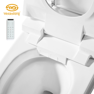 โถปัสสาวะหญิงอัจฉริยะพร้อมรีโมทควบคุมอุปกรณ์ในห้องน้ำสีขาวอัจฉริยะแบบเหนี่ยวนำอัตโนมัติ - Product Image 2