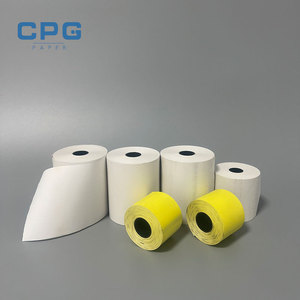 Papel Térmico de Transferencia Premium para Punto de Venta/Cajeros Automáticos, 80x80mm 57x13mm, Recubierto, Rollos de Papel para Recibos de Cajas Registradoras, Venta Directa de Fábrica - Product Image 1