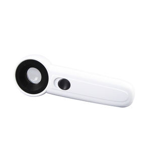 MG6B-1B weiße Handl upe 2 LED-Leuchten Custom ized Logo 40X Lupe - Product Image 5