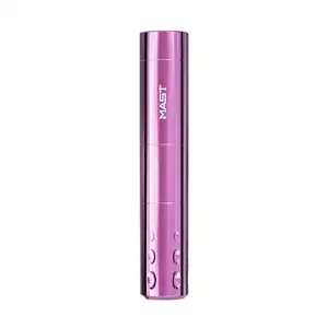 Nieuwe Dragonhawk Mast Roze 3Mm Slag Draadloze Batterij Pmu Tattoo Pen Machine Voor Permanente Make-Up Tattoo