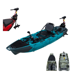 Педаль пропеллера с приводом от двигателя для рыбалки, Каяка, пластиковая лодка, весло, вращающееся кресло для воды в океане - Product Image 2