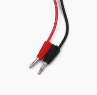 Connecteurs BNC de haute qualité 4MM isolé gainé fiche banane ensemble de câbles de fil de Test à Double extrémité