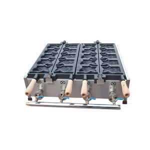 VNTKITCHEN - Máquina Eléctrica para Hacer Taiyaki de Acero Inoxidable, Forma de Pez, 3000 W, Suministros Populares para Hoteles y Restaurantes en Oferta - Product Image 5