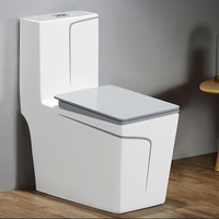 Toilette électronique de luxe avec capteur, style japonais doré, WC sans réservoir pour salle de bain 	 Cuvette de toilette noire