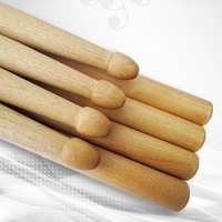 Übungsschlagzeugstöcke 5A 7A Premium Ahorn-Drumsticks für Kinder und Erwachsene Schlagzeug-Set