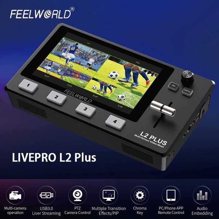 FEELWORLD LIVEPRO L2 Plus Video Switcher for Live Streaming