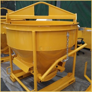El diseño actualizado de hormigón comida cubo para contratistas de construcción 1CBM capacidad - Product Image 4