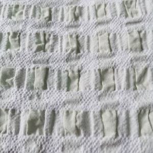 <strong>Cotton</strong> <strong>Yarn</strong> <strong>Dyed</strong> Elastic Crepe Seersucker Stretch <strong>Fabric</strong> for Kids Children Dresses - Product Image 6