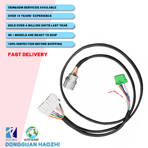 Automotive Motorrad Custom Car Truck Scheinwerfer Kabelbaum Ersatzteile Kupfer leiter PVC Isolierung China Kabelbaum - Product Image 1