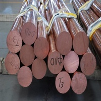 ASTM C12200 C12100 C11000 99.99% barres de cuivre carrées rondes pures tige plate en cuivre barre omnibus en cuivre de 8mm
