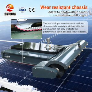 Robot de <span class=keywords><strong>Limpieza</strong></span> de Paneles Solares <span class=keywords><strong>Autónomo</strong></span> HONGRUN para Granjas Solares en el Desierto, <span class=keywords><strong>Limpieza</strong></span> Bifacial Inteligente sin Agua, Ecológica y de Alta Altitud - Product Image 4