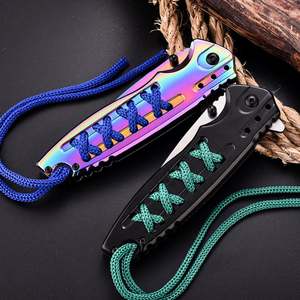 2024 New Arrival Customized Stainless Steel Portable Fashion Design Pocket Camping <b>Knife</b> Grade OEM Supported <b>Boxed</b> for Outdoor - Product Image 5