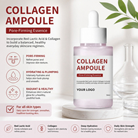 Sérum Ampoule Raffermissant au Collagène Lacto Rouge en Promotion – Réduit les Pores, Améliore l'Élasticité de la Peau, Hydratant et Raffermissant pour le Visage