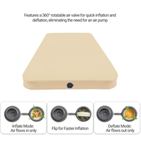 Matelas en éponge à fromage portable de 10cm d'épaisseur avec impression de logo pour la randonnée et les pique-niques
