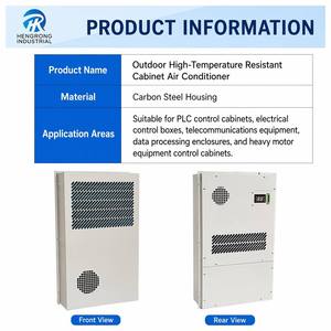 Climatiseur industriel semi-encastré extérieur Hengrong WEA-1000W, R134a, certifié CE, contrôle PLC, refroidissement Hitachi Compr - Product Image 3