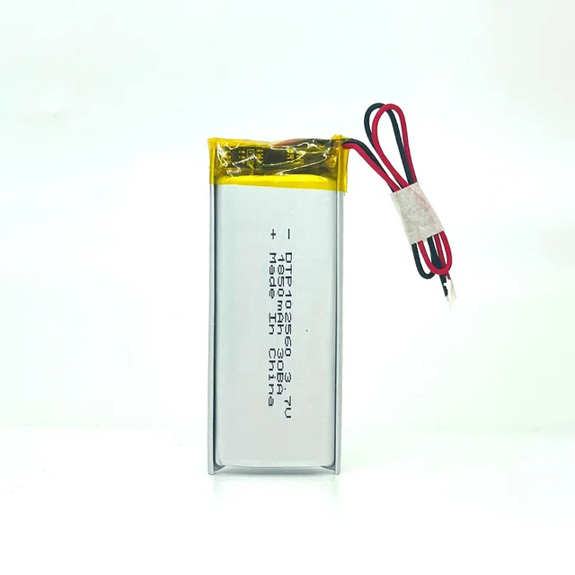 Large Capacity Rechargeable 3.7v Pouch Lithium Ion Battery 1500mah 1600mah 1850mah 102560 KC CE Certified for Game Console