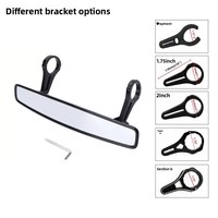 Rétroviseur intérieur grand angle FLYQUICK pour buggies de plage, VTT/UTV, véhicules tout-terrain, en PP et fer, fabriqué en Chine