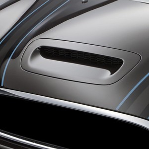 Mini Grille d'Admission d'Air du Capot Noir Piano Texture Fibre de Carbone 51132756095 R55 R56 R57 R58 - Product Image 1
